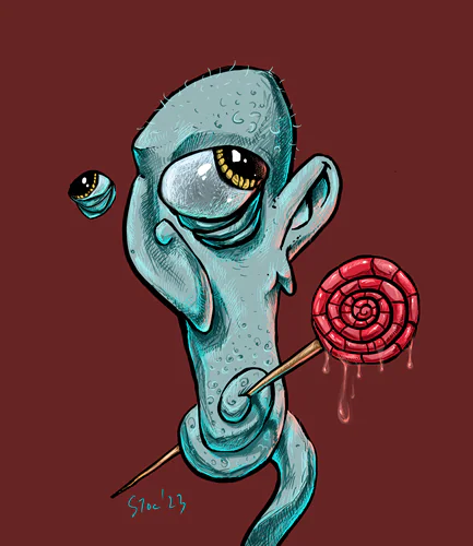 Candyman — artwork from the B2BW collection