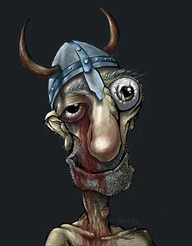 Vikingos — artwork from the B2BW collection